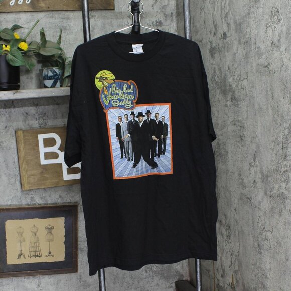 Alstyle Mens Vintage Big Bad Voodoo Daddy Concert Band Tee Black 2XL - Picture 1 of 5